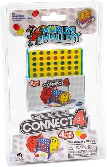 WORLD'S SMALLEST CONNECT 4