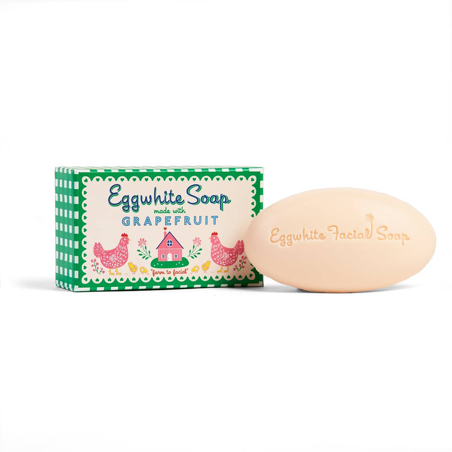EGG WHITE BAR SOAP