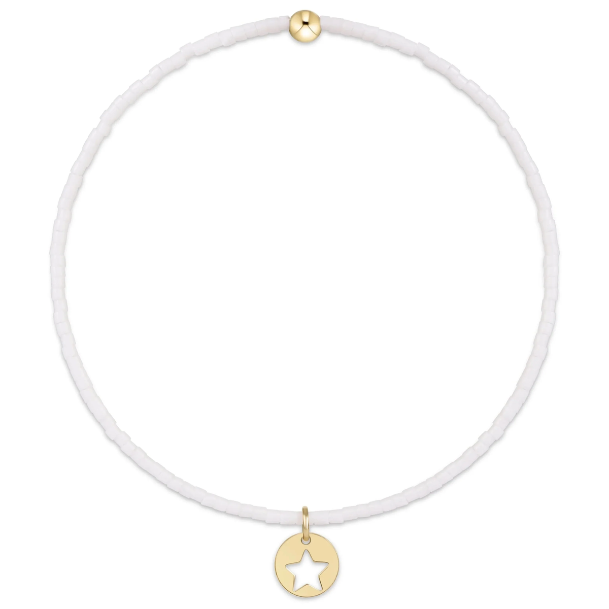 HOPE CLASSIC BRACELET - STAR SMALL GOLD DISC