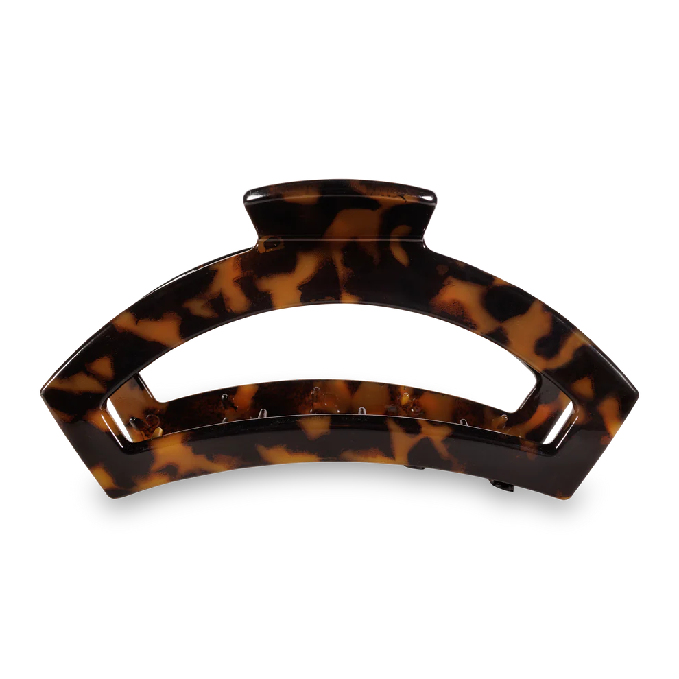 TELETIES OPEN HAIR CLIP - TORTOISE - Pharm Favorites by Economy Pharmacy