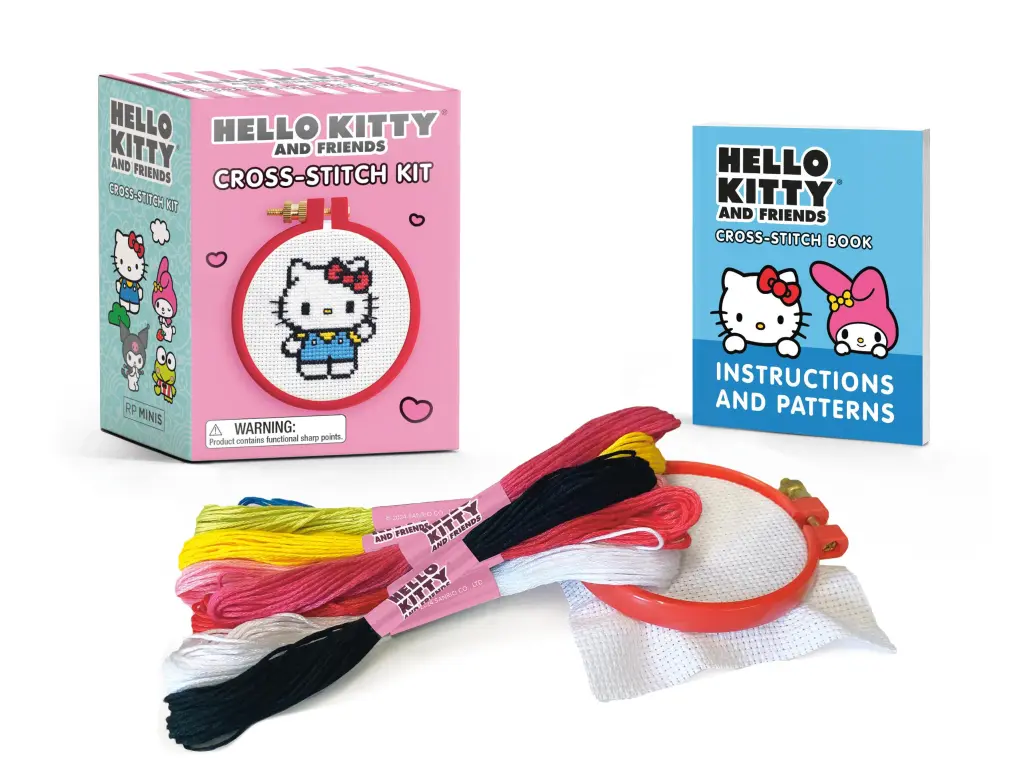 HELLO KITTY & FRIENDS CROSS STITCH KIT