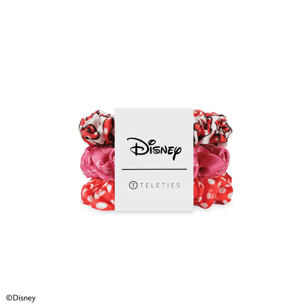 TELETIES SILK SCRUNCHIES - MINNIE MOUSE