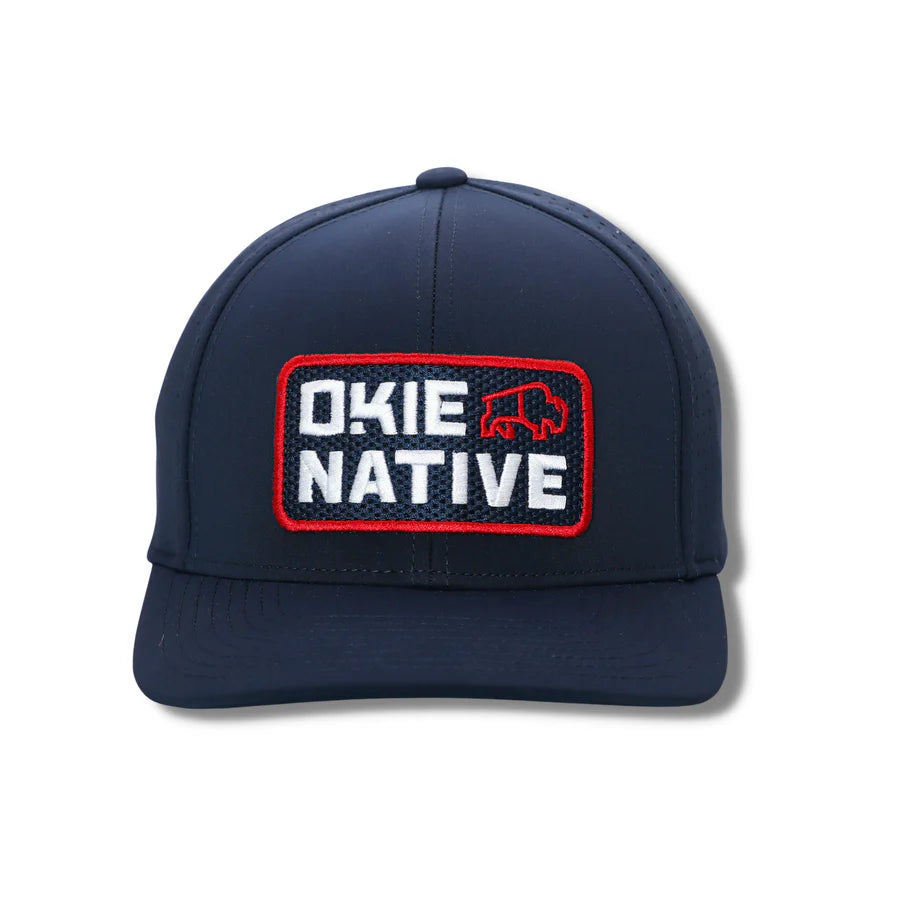 OKIE HAT - OKIE NATIVE PERFORMANCE - NAVY