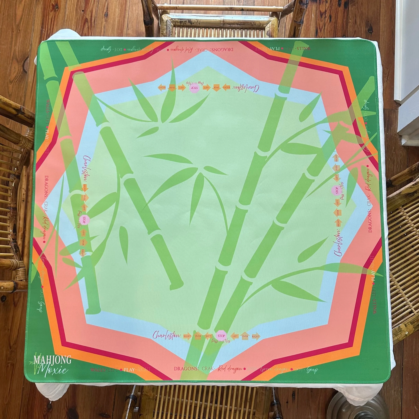 MAHJONG MOXIE BAMBOO GARDEN MAT