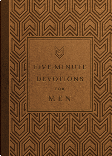 FIVE MINUTE DEVOTIONS FOR MEN (MILANO SOFTONE)