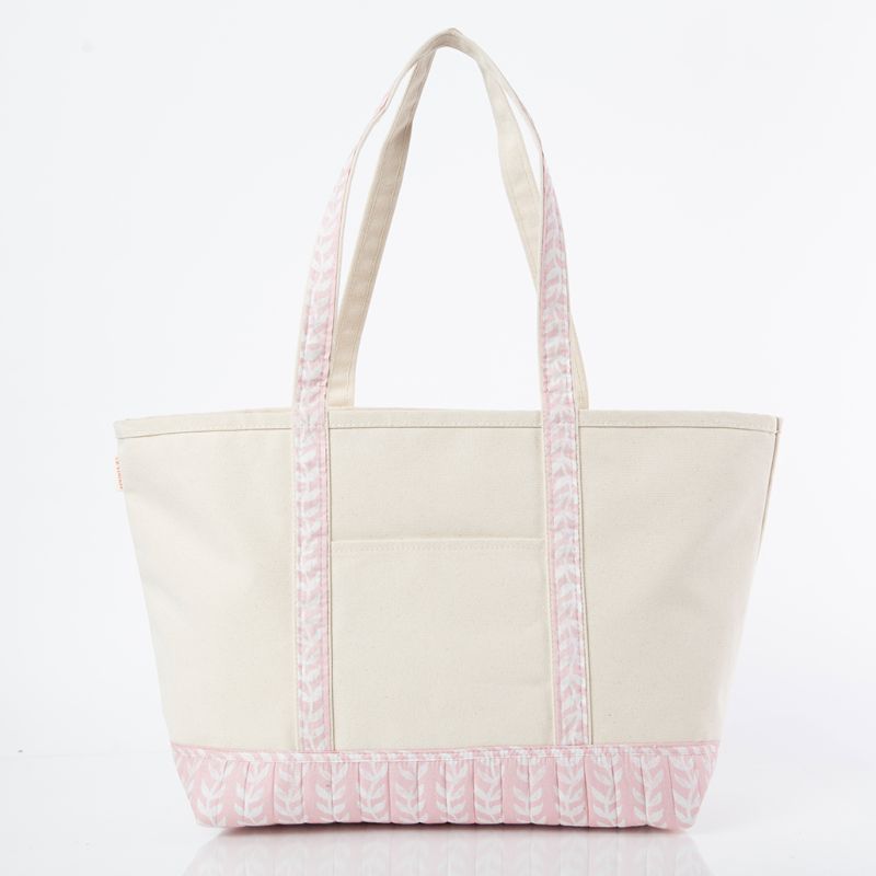 BLOCK PRINT CLASSIC TOTE - LARGE