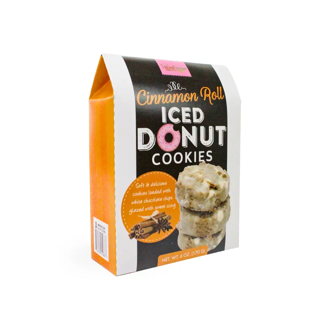 CINNAMON ROLL DONUT COOKIES - 6OZ