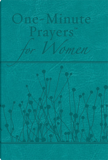 ONE MINUTE PRAYERS FOR WOMEN GIFT EDITION - MILANO SOFTONE TEAL