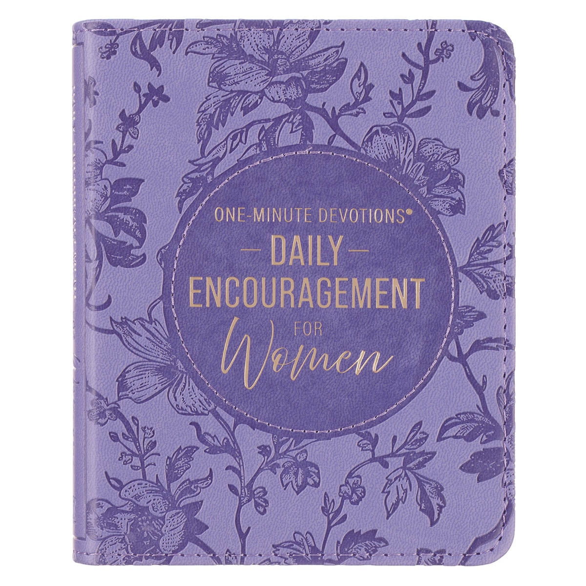 ONE MINUTE DEVOTIONS DAILY ENCOURAGEMENT FOR WOMEN - FAUX LEATHER