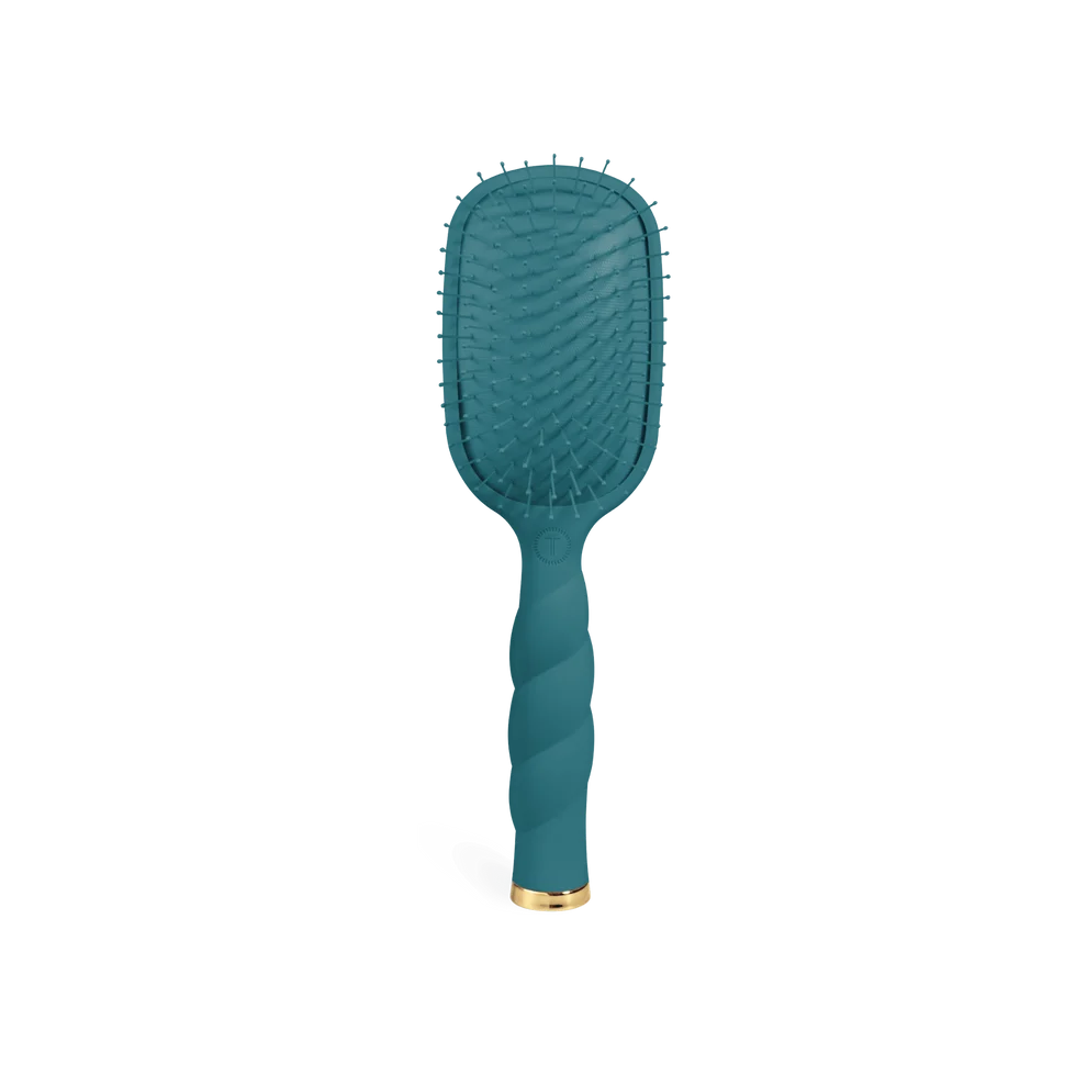 DETANGLER HAIR BRUSH FOR MEDIUM HAIR TEAL WITH IT