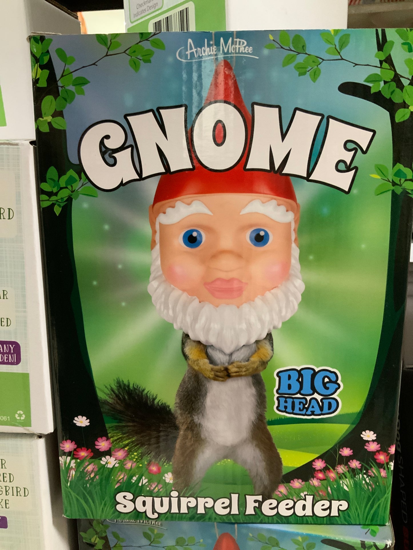 GNOME SQUIRREL FEEDER