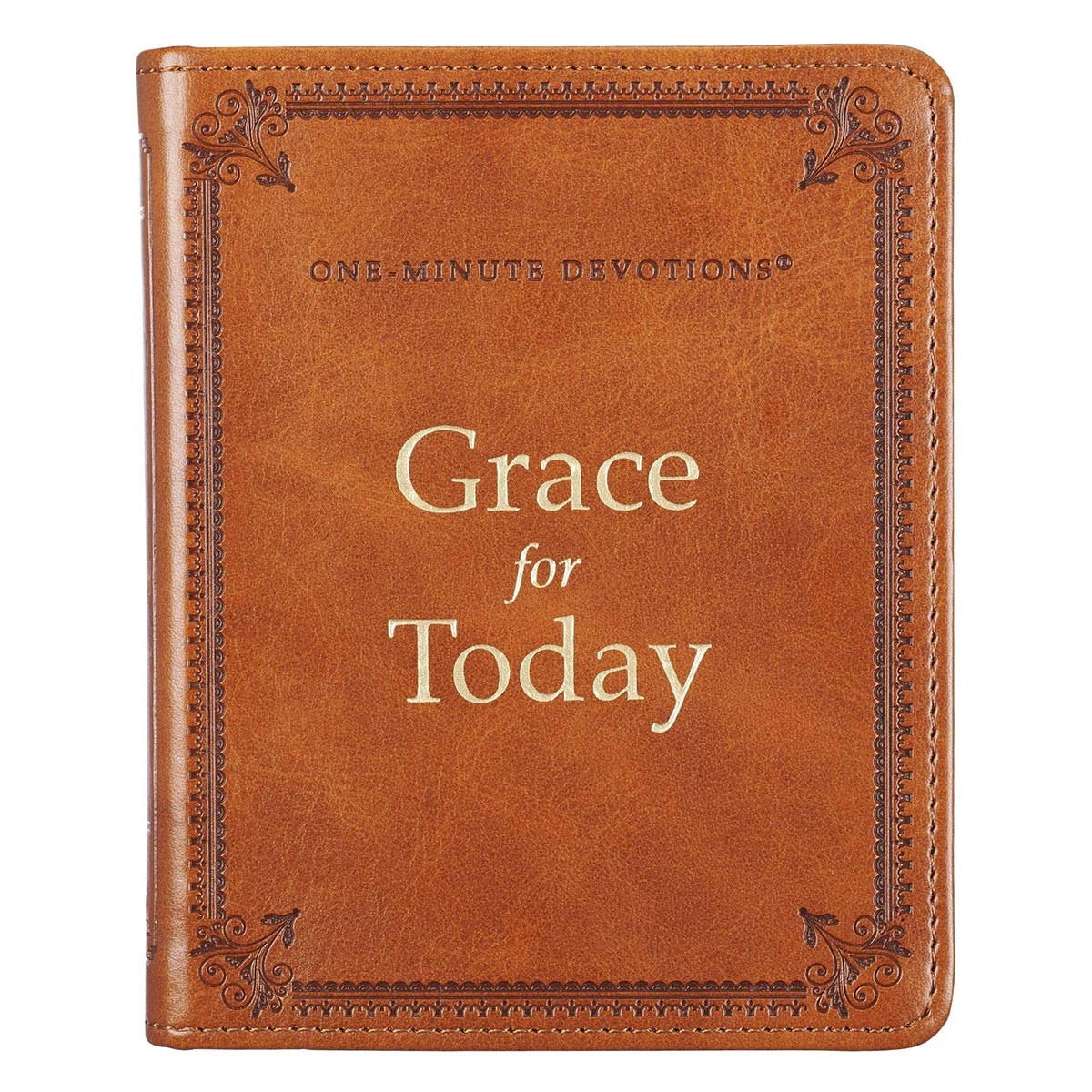 ONE MINUTE DEVOTIONS GRACE FOR TODAY - FAUX LEATHER