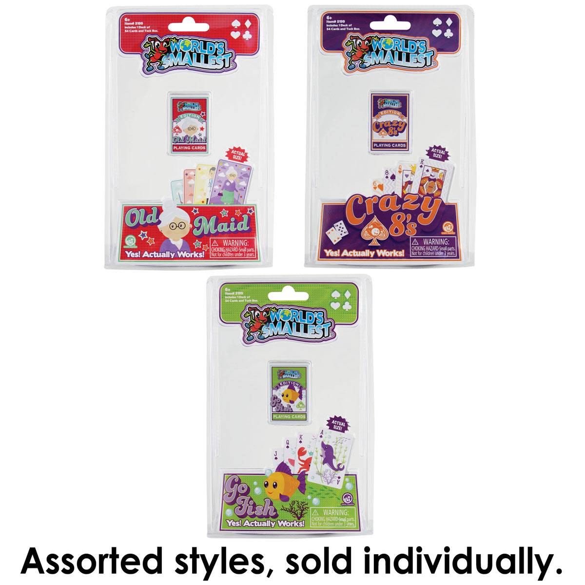 WORLD'S SMALLEST CLASSIC KIDS CARD GAME