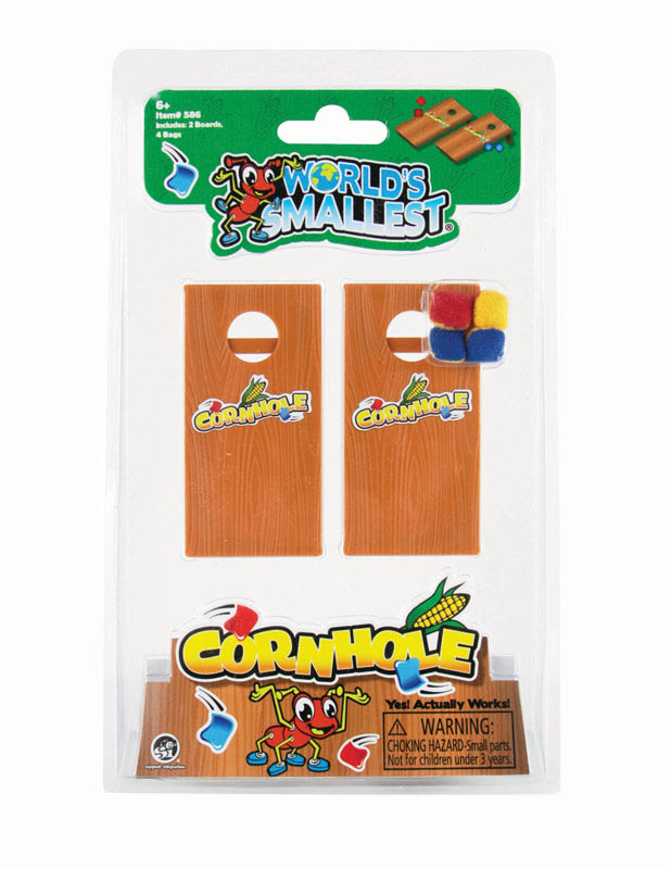WORLD'S SMALLEST CORNHOLE