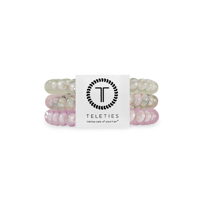 TELETIES OPAL GLOW SMALL HAIR TIES