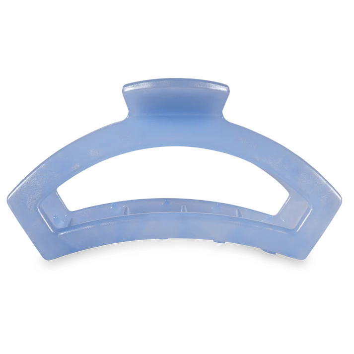 TELETIES OPEN BLUE LAGOON LARGE HAIR CLIP