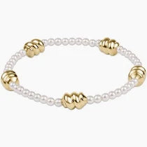 ADMIRE SMALL GOLD 3MM PEARL BRACELET - Pharm Favorites by Economy Pharmacy