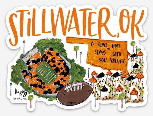 Stillwater, OK Sticker