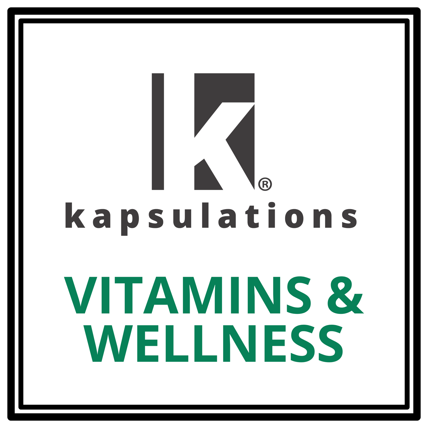 kapsulations VITAMINS & WELLNESS