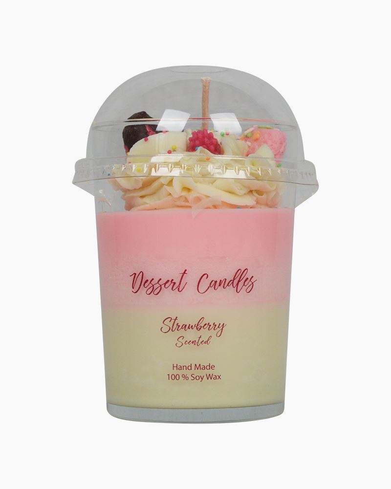 STRAWBERRY DESSERT CANDLE