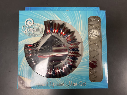 WIND SPINNER MINI SET - SPIRAL US FLAG