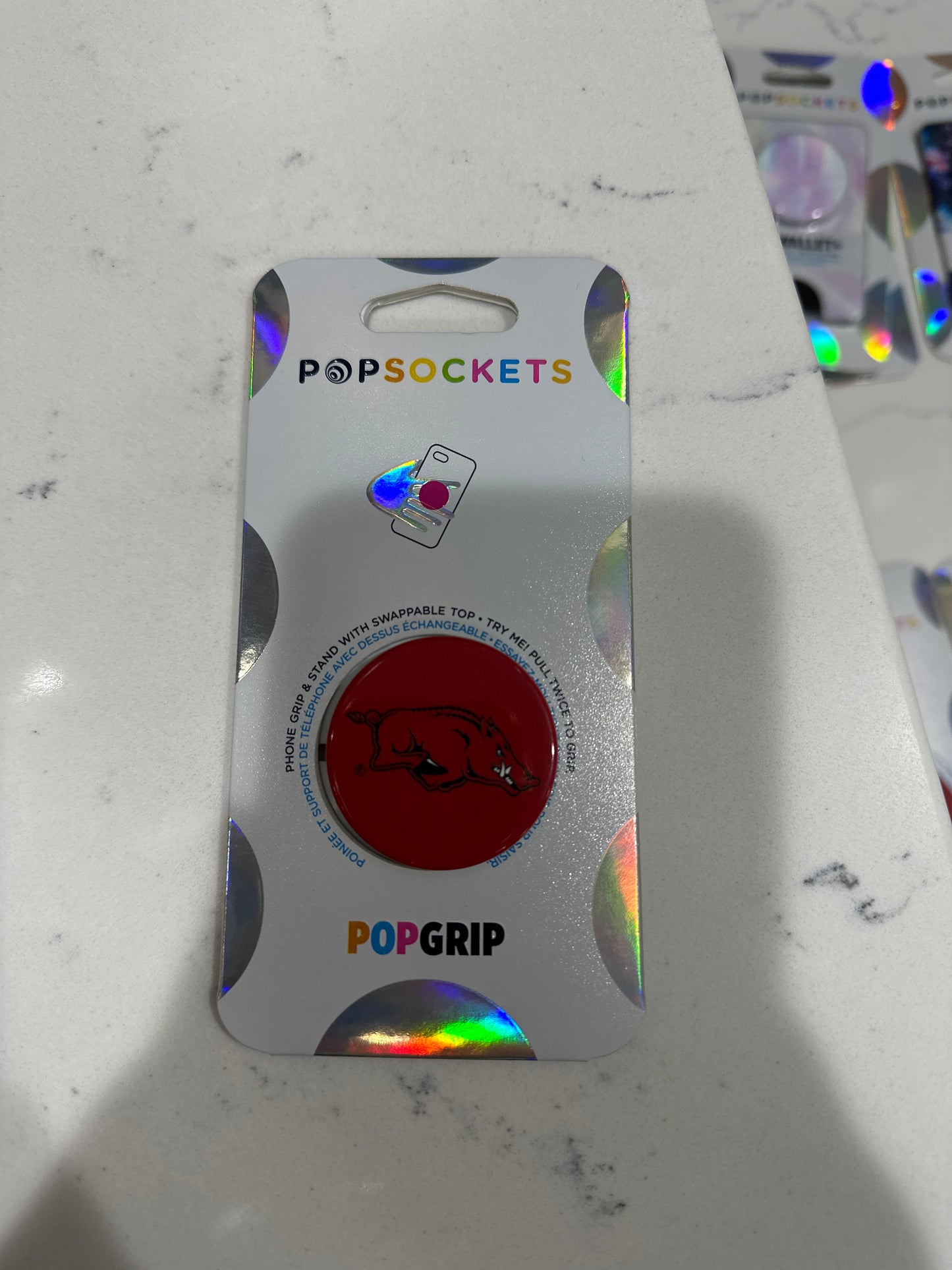 POPSOCKET ARKANSAS RED