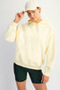 FLEECE OVERSIZED HOODIE - LEMONILLA