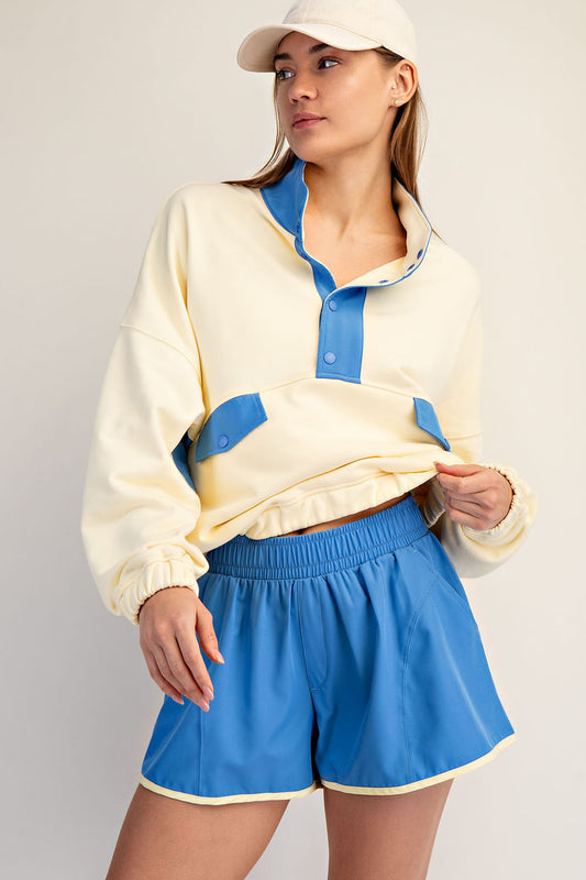PULLOVER & SHORT 2 PC. SET