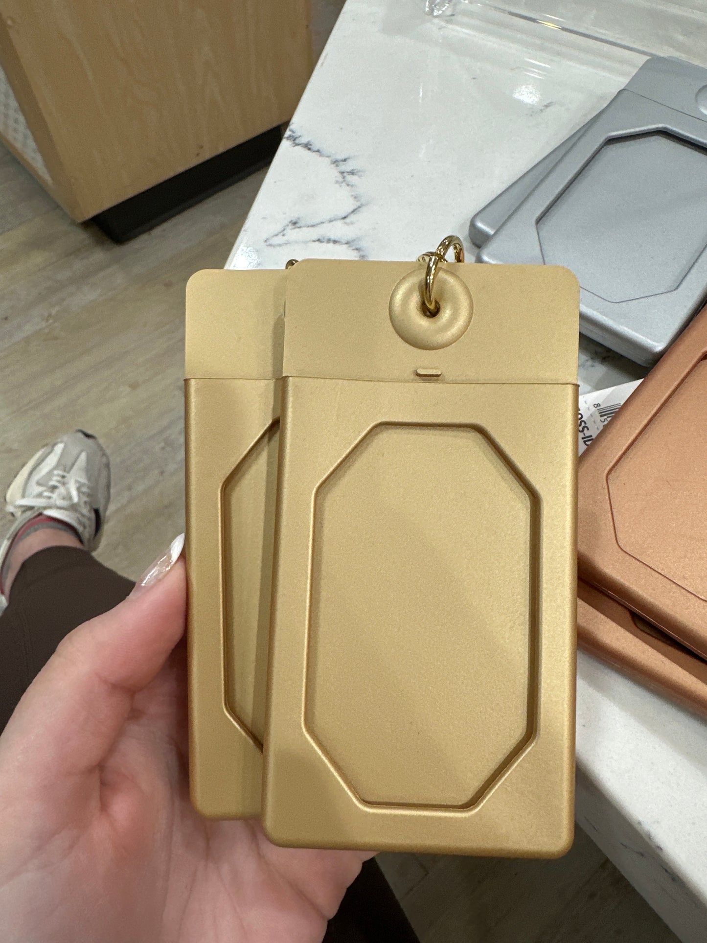OSSENTIAL SILICONE ID CASE - GOLD RUSH