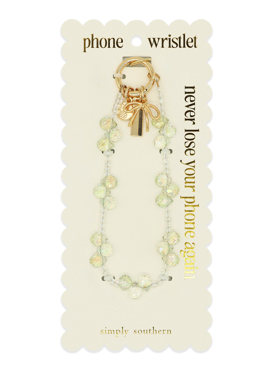 PHONE WRISTLET - TRIO GREEN