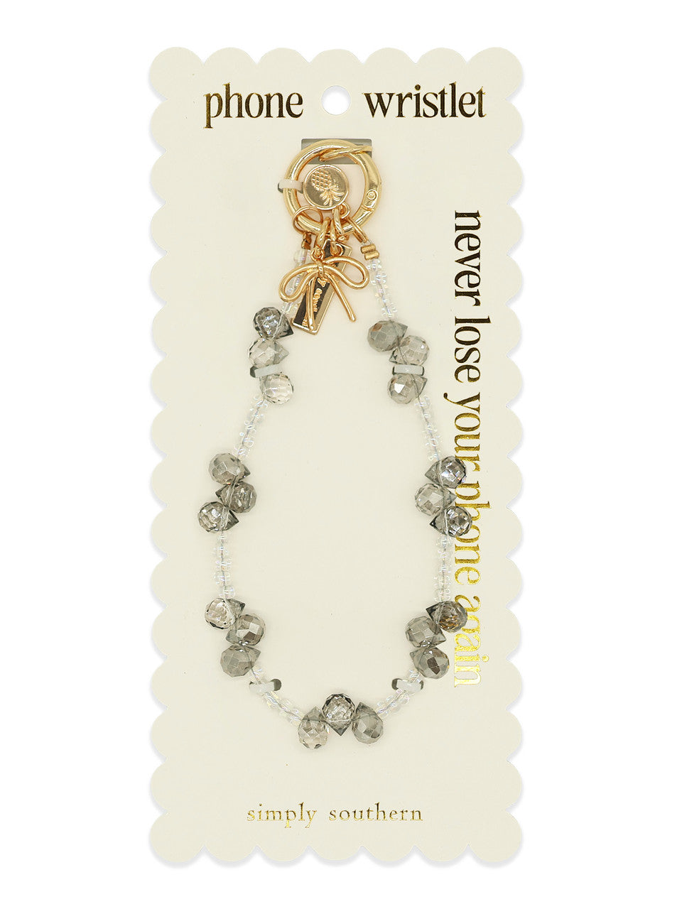 PHONE WRISTLET - TRIO GRAY