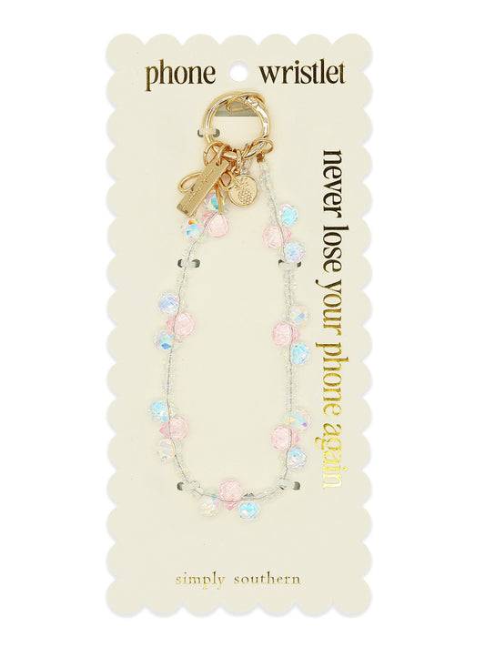PHONE WRISTLET - TRIO PINK
