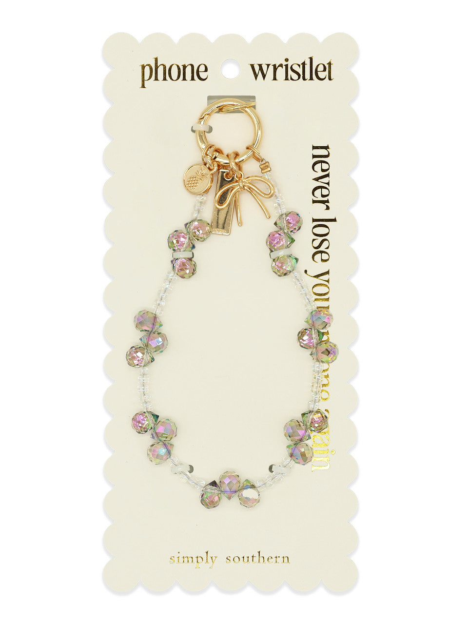 PHONE WRISTLET - TRIO RAINBOW