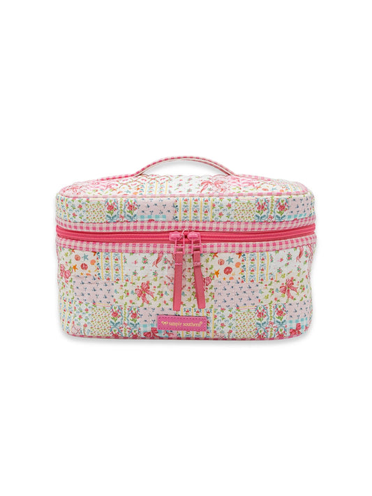 QUILTED MAKEUP BAG