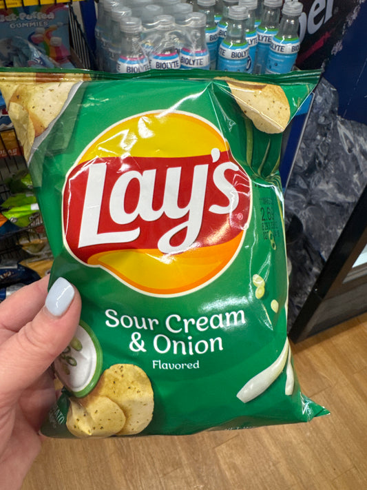 LAYS CHIPS - SOUR CREAM & ONION - Pharm Favorites by Economy Pharmacy