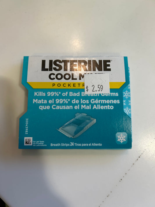 LISTERINE COOL MINT POCKETPAK