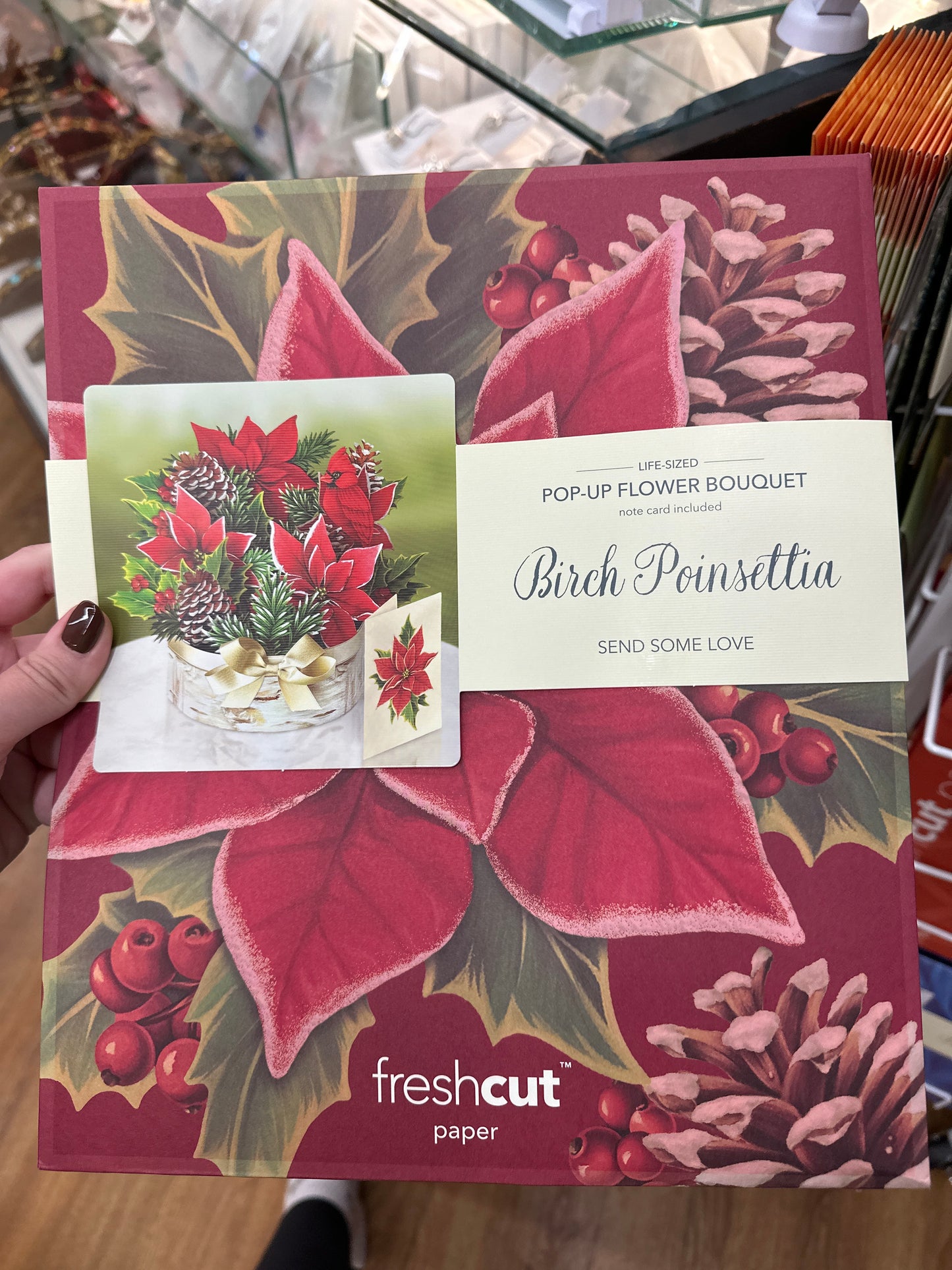 BIRCH POINSETTIA
