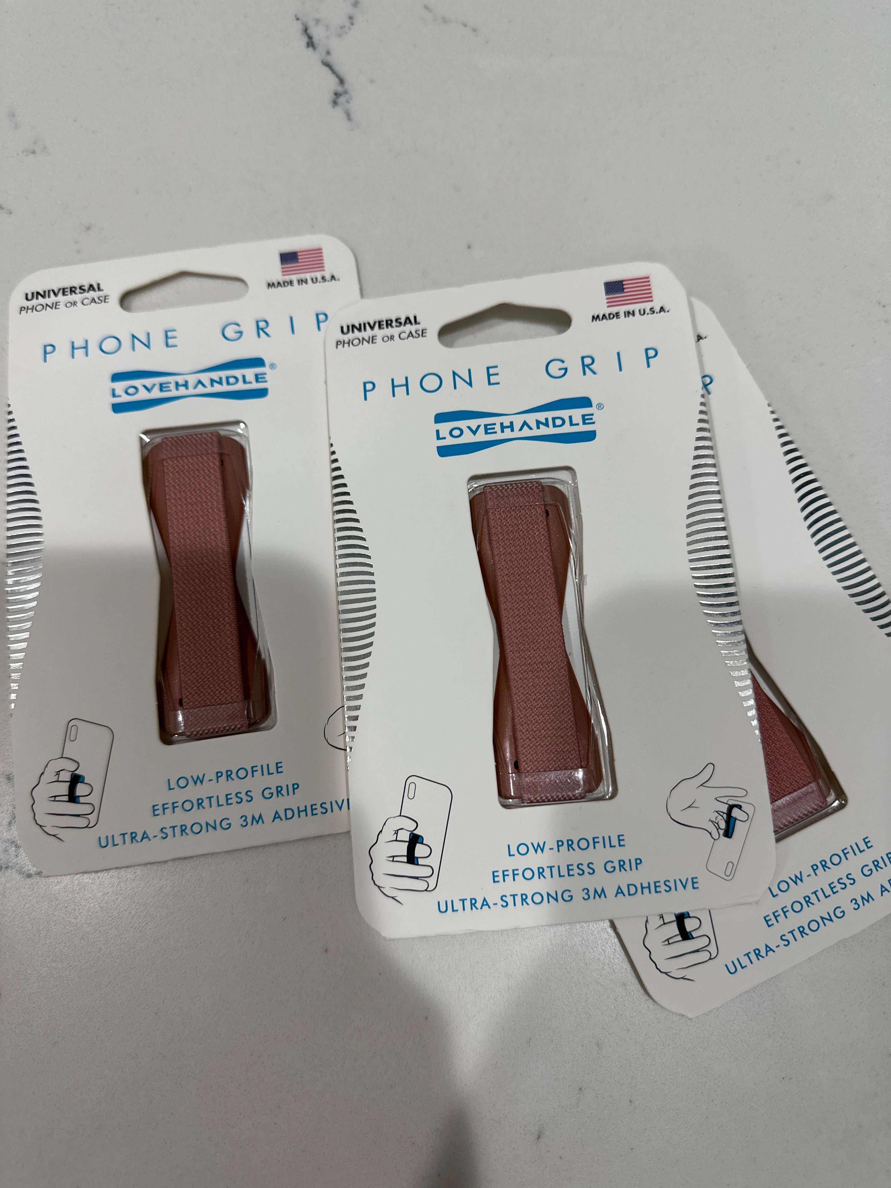 Mauve LoveHandle Phone Grip - Thumbnail 3