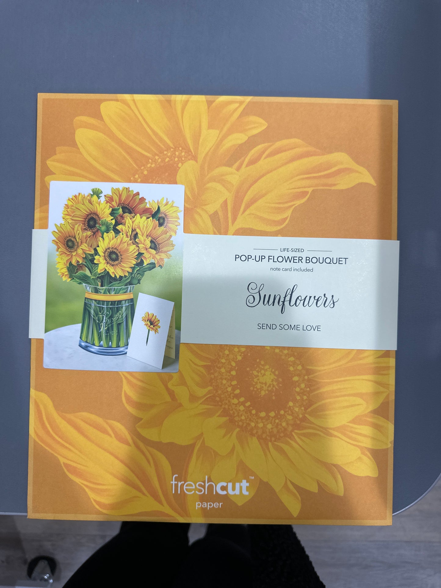 POP UP FLOWER BOUQUET - SUNFLOWERS