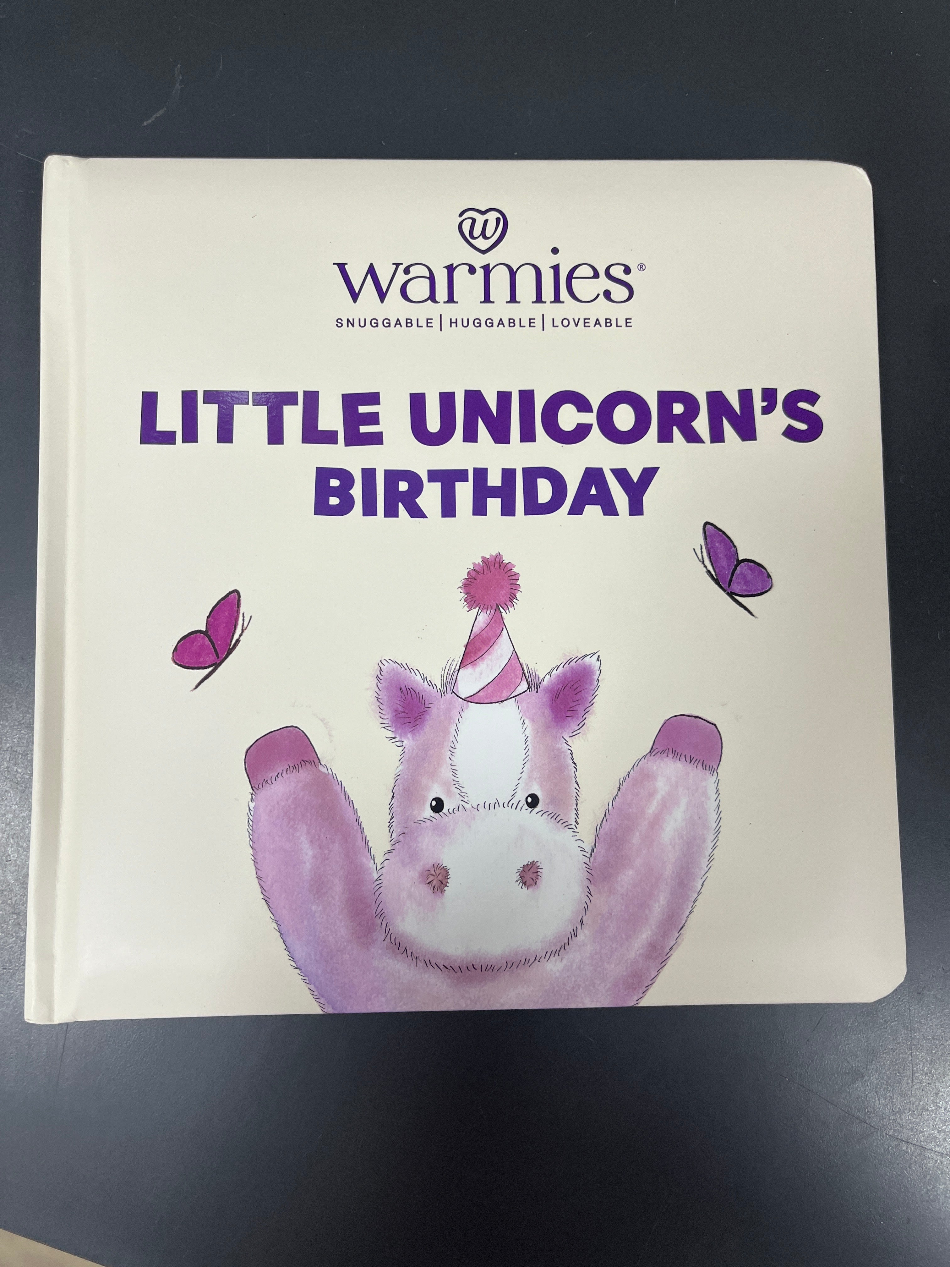 WARMIES BOOK - LITTLE UNICORN'S BIRTHDAY