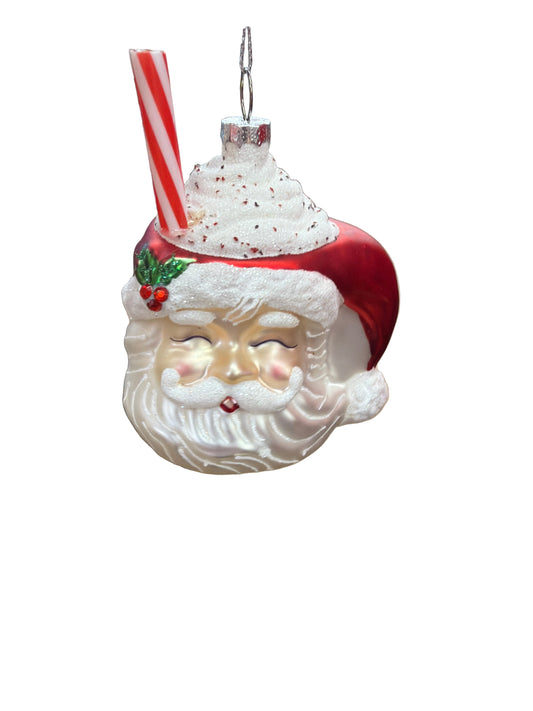 RAZ ORNAMENT-SANTA COCOA MUG