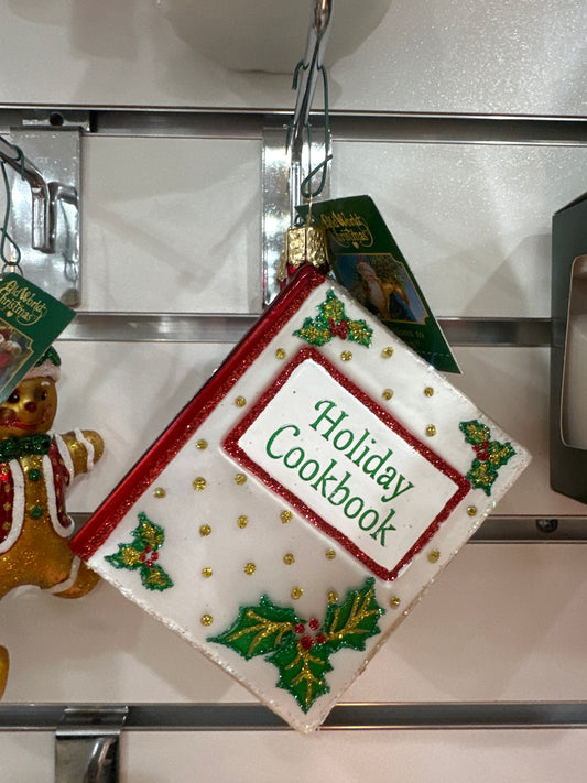 CHRISTMAS ORNAMENT HOLIDAY COOKBOOK