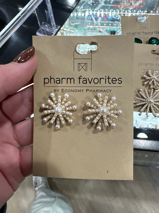 BAYAMO PEARL EMBELLISHED EARRING