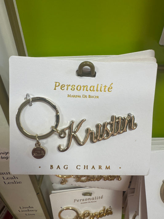 BAG CHARM KEYCHAIN - KRISTIN - Pharm Favorites by Economy Pharmacy
