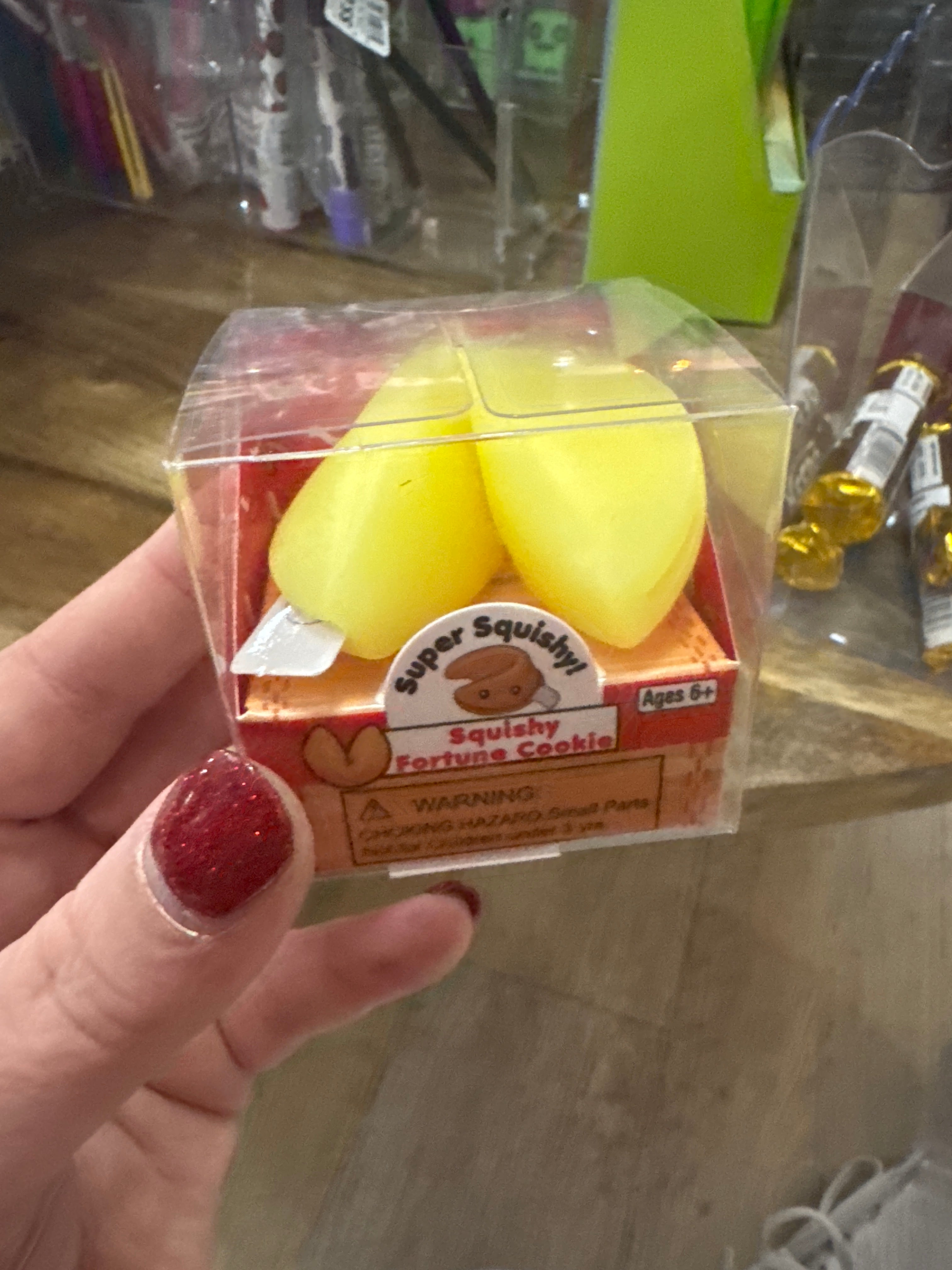 SQUISHY FORTUNE COOKIE