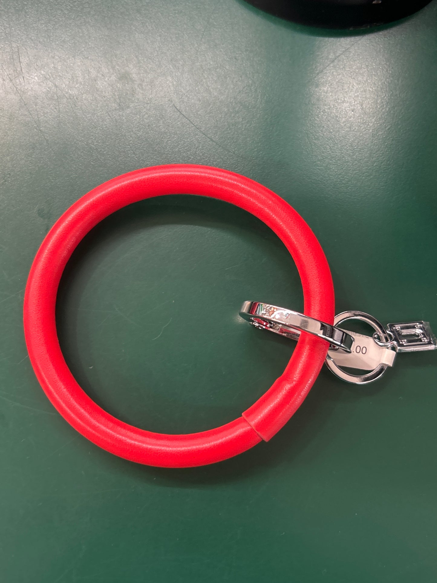 CHERRY ON TOP RED LEATHER O-RING