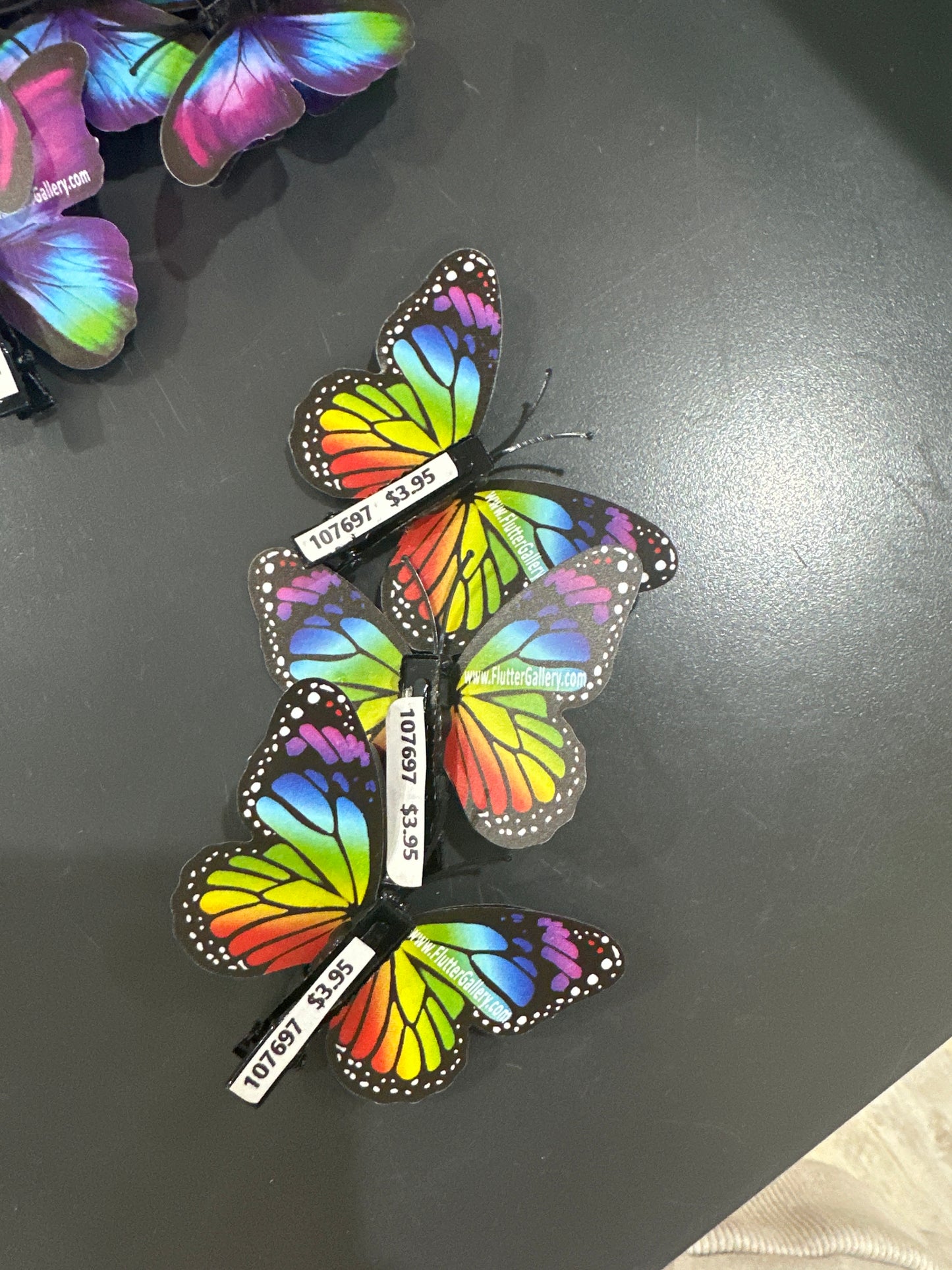CLIP ON BUTTERFLY - SMALL