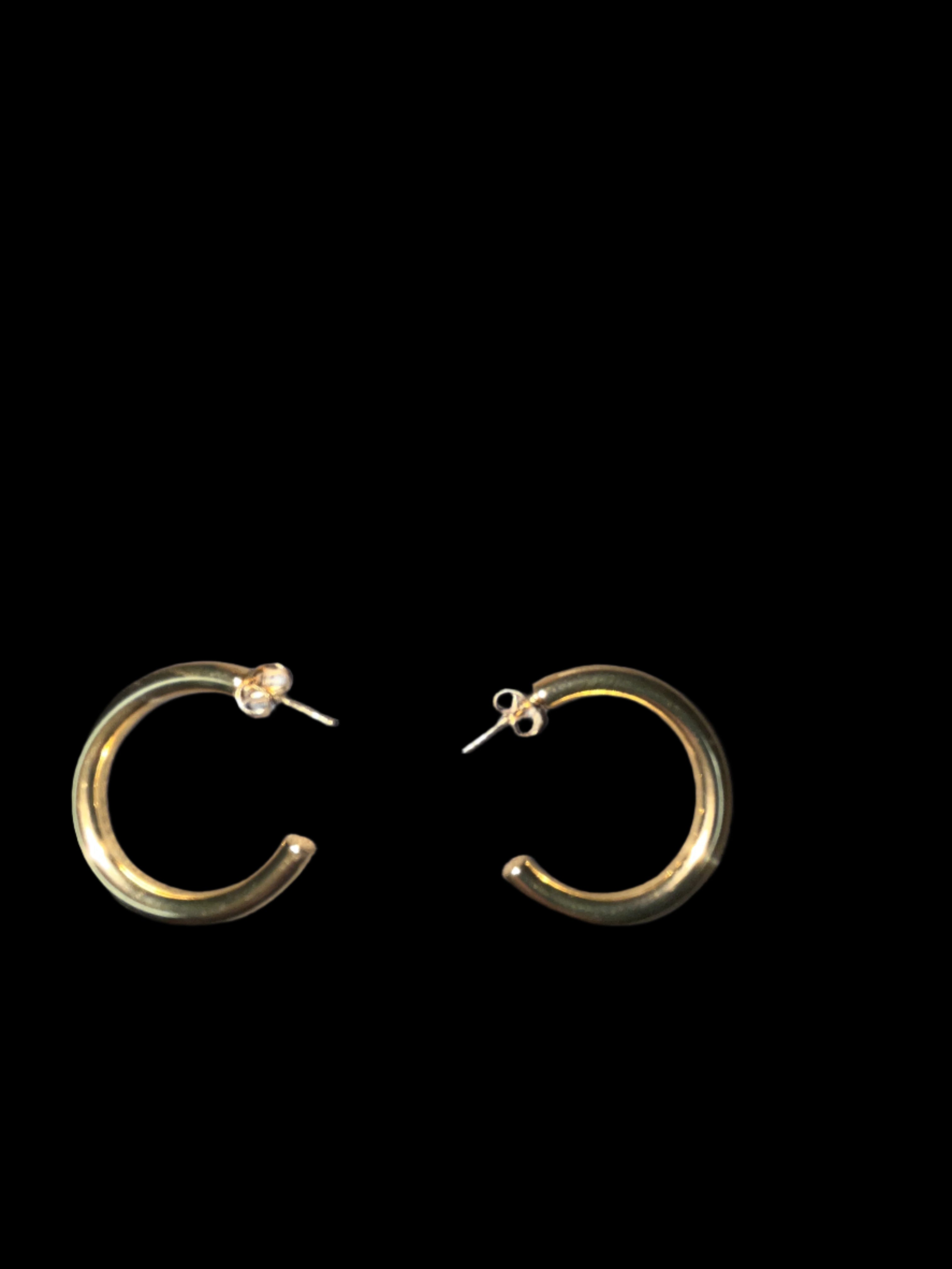 GOLD HOOP EARRINGS