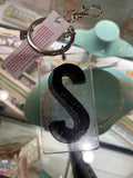 MARQUEE LETTER KEYCHAIN - S