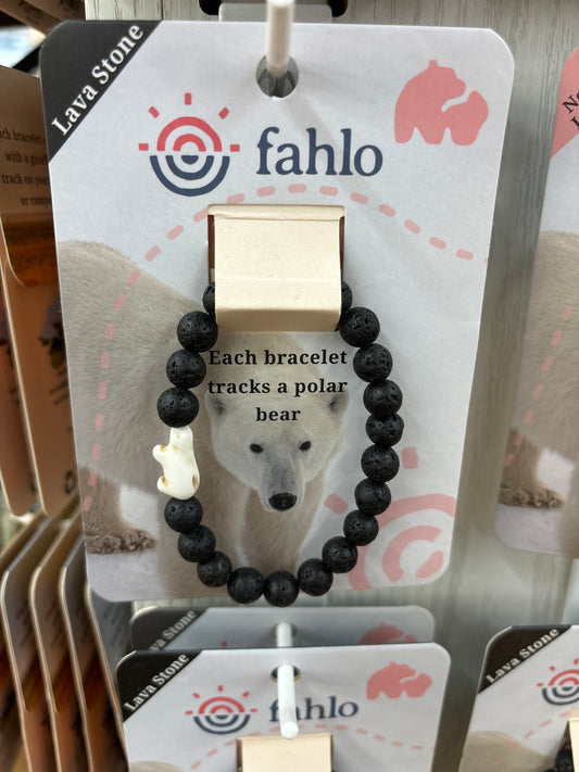 THE VOYAGE BRACELET- LAVA STONE - POLAR BEAR - Pharm Favorites by Economy Pharmacy